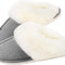 Women'S Slippers Fuzzy Warm Comfy Faux Fur Slip-On Fluffy Bedroom House Shoes Memory Foam Suede Cozy Plush Breathable Anti-Slip Indoor & Outdoor Winter